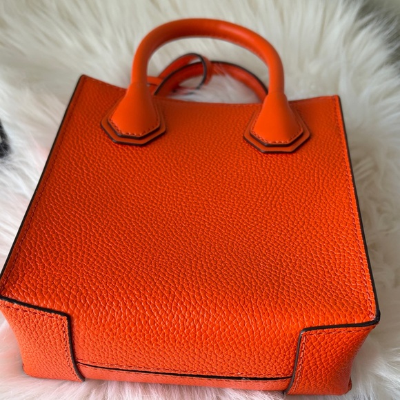 Michael Kors Vibrant Orange Mini Bag - Picture 4 of 5